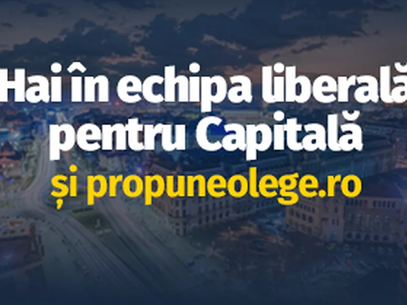 Alături de PNL București, poți schimba Bucureștiul și România – „Propune o lege!” - Foto: PNL Bucureşti