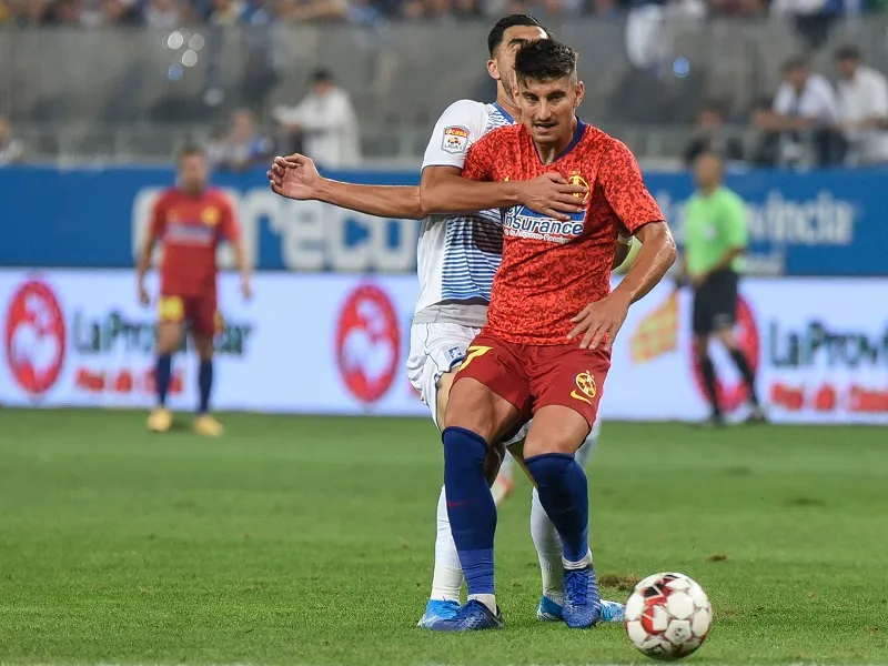 FCSB - Craiova, unul dintre meciurile în care a jucat Florinel Coman în perioada septembrie - decembrie 2019 Foto: INQUAM Photos/ Bogdan Danescu