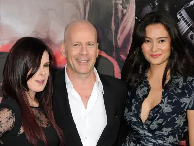 Bruce Willis, alături de soția Emma (dreapta) - Foto: Profimedia Images