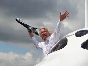 Richard Branson, proprietarul Virgon Orbit - Foto: Flickr/Hardo Müller