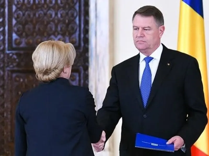 Dăncilă merge cu cocul în mână la Iohannis/FOTO: g4media.ro