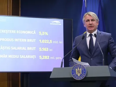 Eugen Teodorovici a prezentat vineri bugetul pentru 2019. Foto Inquam Photos / George Calin