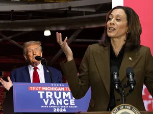 Kamala Harris și Donald Trump, la egalitate în statele cheie pentru alegerile prezidențiale din SUA - Foto: Profimedia images