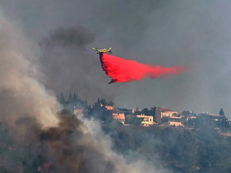 Incendii la periferia Ierusalimului/Foto: afp