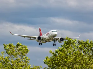 Avion Airbus  A220-300 al companiei Swiss Air. Imagine cu caracter ilustrativ Foto: profimediaimages.ro