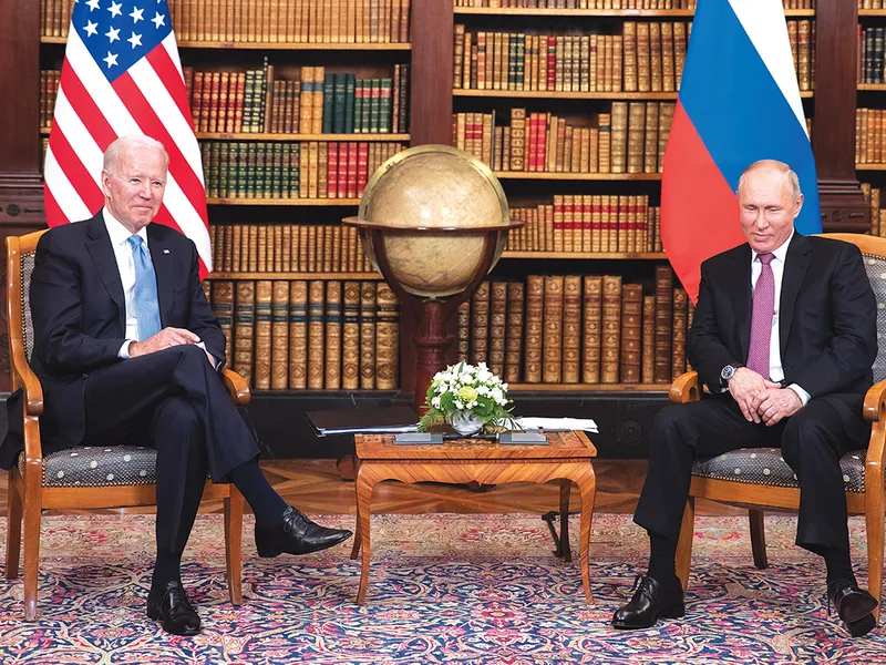 Președintele SUA Joe Biden s-a întâlnit cu liderul rus Vladimir Putin, pe 16 iunie 2021 la Geneva, Elveția - Foto: Getty Images