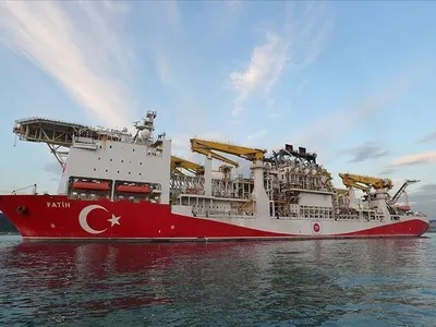 Turcia va instala o conductă de gaz submarină în câmpul Sakarya din Marea Neagră în 2022/foto: aa.com.tr