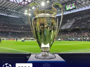 Trofeu Champions League. (Poză cu rol ilustrativ. Foto: Facebook / UEFA Champions League)