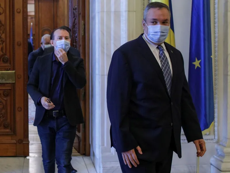 De ce a cedat Florin Cîțu? Chiar el a propus să fie înlocuit de Ciucă pentru propunerea de premier. Foto Inquam Photos/Octav Ganea