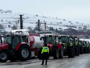 VIDEO Protestarii români au blocat Vama Siret. Niciun camion din Ucraina nu mai trece. Care e cauza? - Foto: adevarul.ro