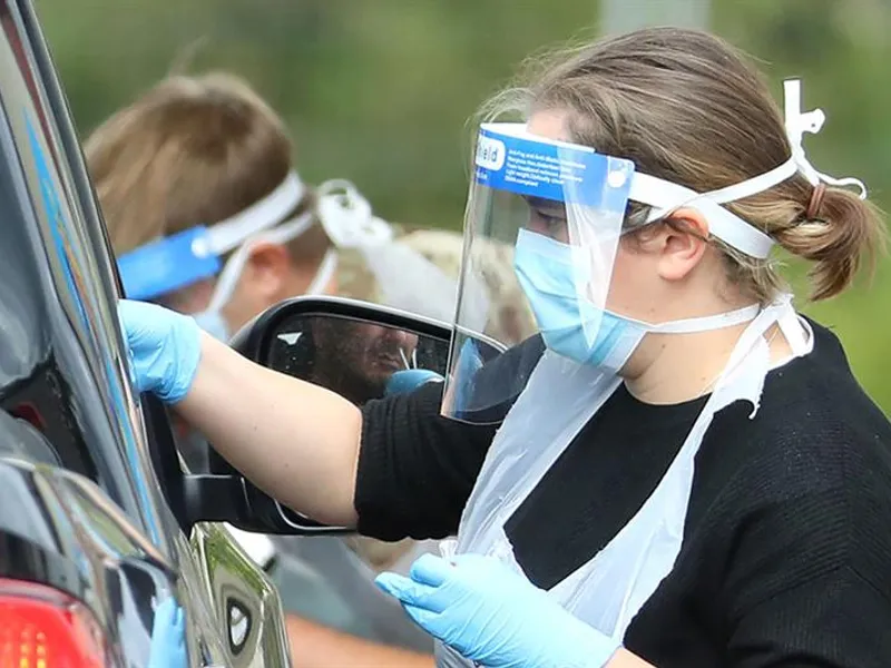 Testare pentru COVID/FOTO: Getty