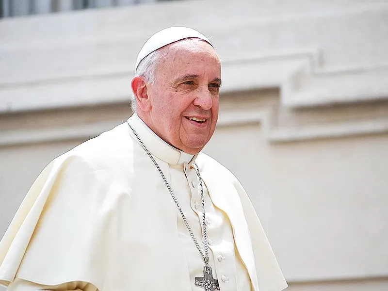 Papa Francisc: Tinerii utilizează „fără scrupule" social media pentru a răspândi fake news. / Foto: catholicnewsagency.com