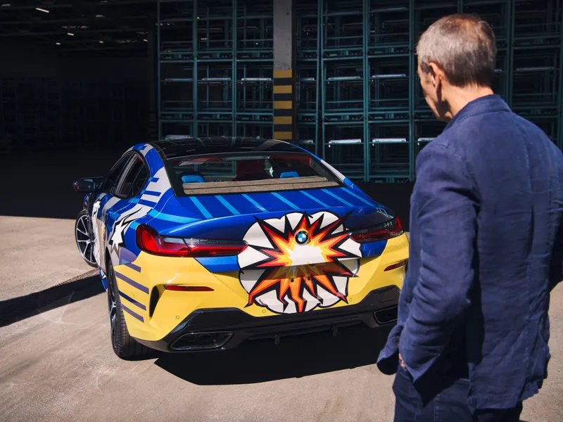 Art Car-ul THE 8 X JEFF KOONS. / Foto: BMW