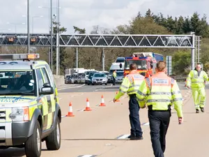 Accident pe un drum din România Foto: Profimedia