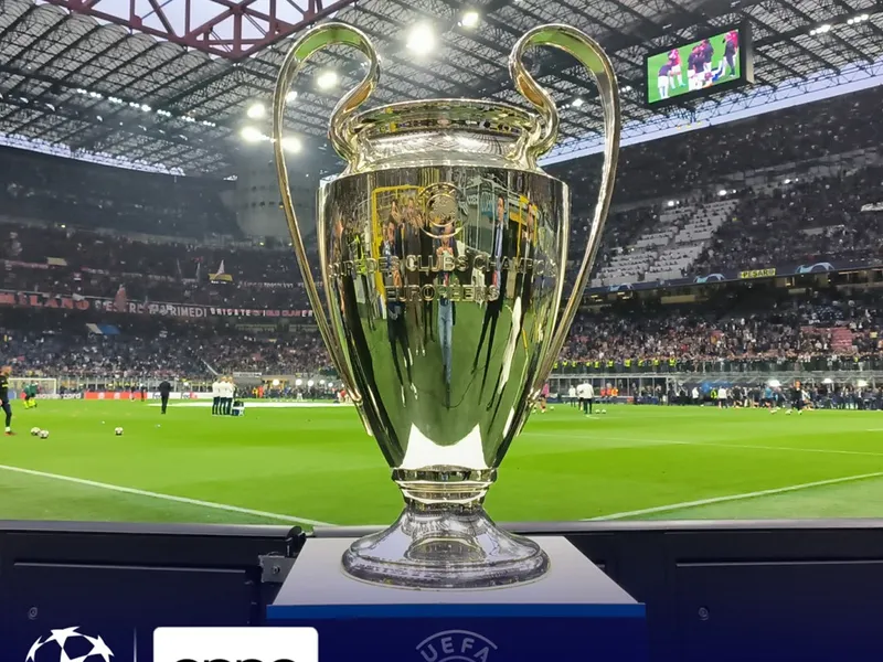 Trofeu Champions League. (Poză cu rol ilustrativ. Foto: Facebook / UEFA Champions League)