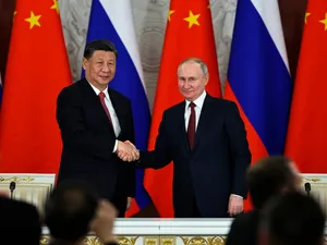 Xi Jinping s-a întâlnit cu Vladimir Putin la Moscova. - Foto: Profimedia Images