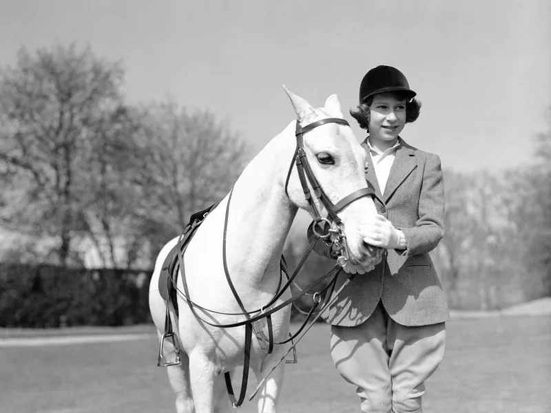 Prințesa Elisabeta la Windsor Great Park, în Anglia, la 21 aprilie 1939/foto: ap