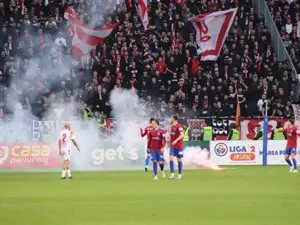 Meci Steaua Dinamo Foto: captură sport.ro