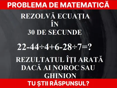 Problemă de matematică Foto: Newsweek