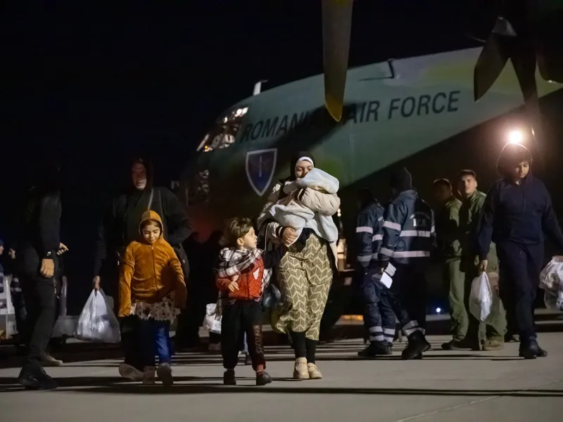 Încă 41 de români și familiile lor, evacuați din Fâșia Gaza, au ajuns în România - Foto: Facebook/Ministerul Afacerilor Externe/ Ministry of Foreign Affairs Romania