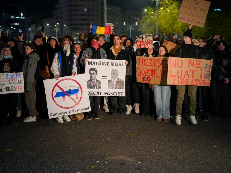 Proteste masive, în toată țara, pro-democrație și anti Georgescu. Tinerii cer un viitor pro-european: FOTO - Profimedia(imagine cu rol ilustrativ)