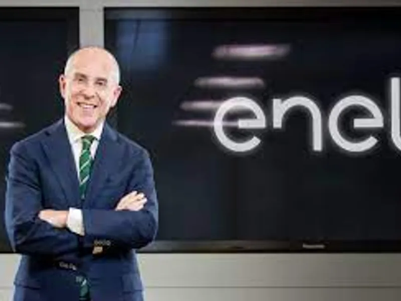 Francesco Starace, CEO al Enel, în vizită în România/Foto: financialtimes