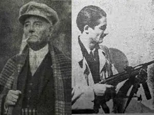 Balauru, Cioc, Nae Chioru și Sandu Moise din Ferentari primii interlopi români, au fost vânați de comisarul Alimănescu Foto: Historia