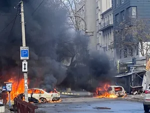 Alarmele antiaeriene nu au efect în Kherson - Foto: Administrația Prezidențială a Ucrainei