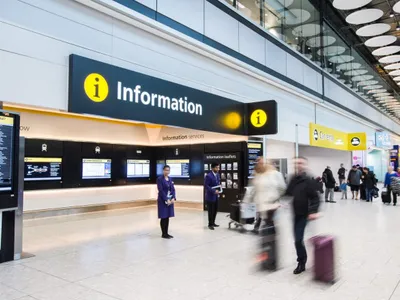 Interior aeroport/FOTO: Facebook