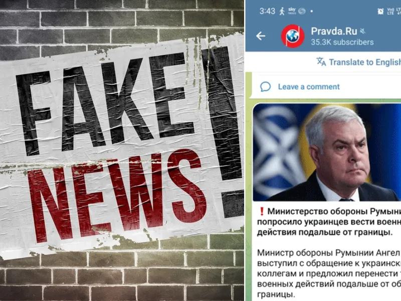 Fake News rusesc - Foto: inforadar.mapn.ro