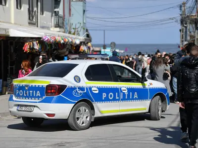 Mașină de poliție, imagine cu caracter ilustrativ - Foto: INQUAM Photos/ Alex Nicodim