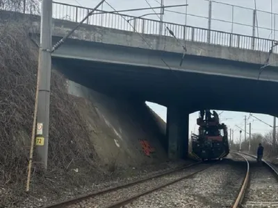 Incident pe calea ferată Foto: CFR SA