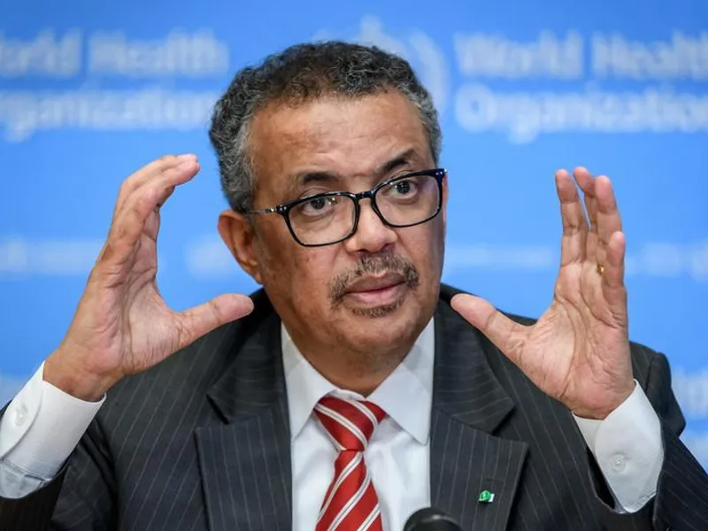 Șeful OMS, Tedros Ghebreyesus, interesat de un al doilea mandat/FOTO: Facebook/OMS