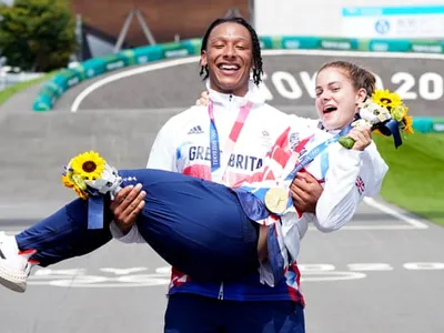 Beth Shriever a concurat pe banii ei la Tokyo2020. Kye Whyte a câștigat o medalie la masculin. Foto The Guardian