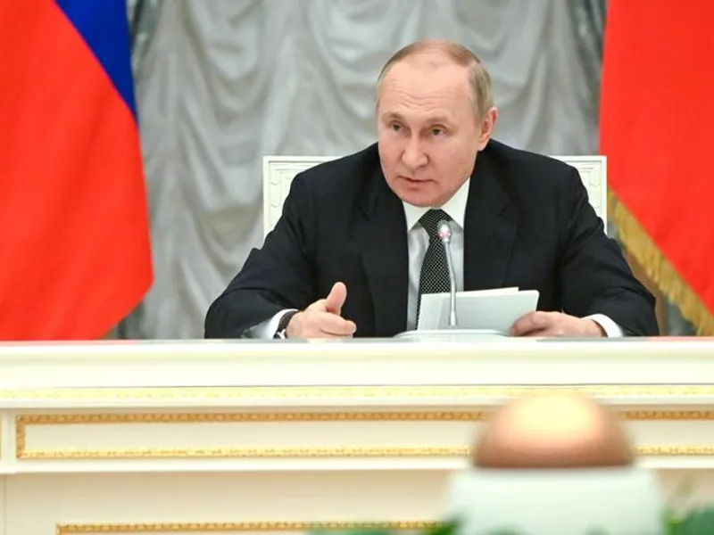 Discursul lui Putin, amânat di cauza unui atac cibernetic /FOTO: kremlin.ru