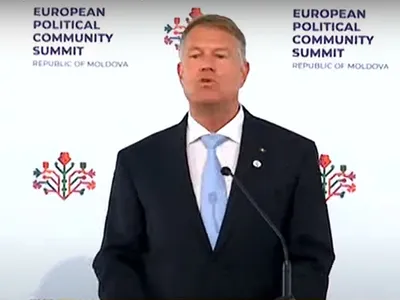 Preşedintele Klaus Iohannis - Foto: captură YouTube/TVR Moldova