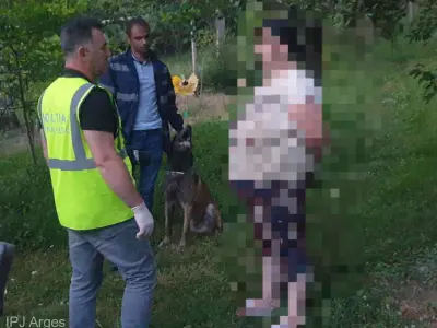 Tod, un câine poliţist al IPJ Argeș, a găsit o femeie dispărută. / Foto: agerpres.ro