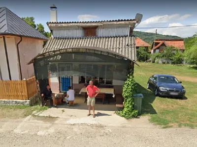 Magazin mixt în comuna Glogova, județul Gorj Foto: Google maps (imagine cu rol ilustrativ)