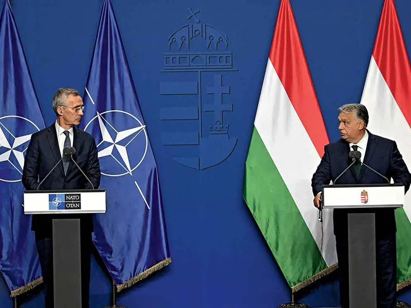 Jens Stoltenberg, și Orbán în luna iunie a acestui an