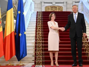 Maia Sandu vine în România într-un moment foarte complicat în care Rusia a pus „tunurile” pe Moldova - FOTO: Profimedia Images