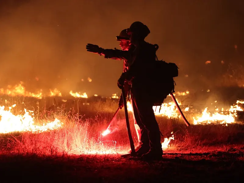 S-a declanșat iadul în „orașul vedetelor”. 144.500 de hectare, devastate de incendii uriașe - Foto: Profimedia images