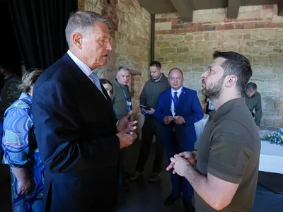 Volodimir Zelenski vine în România - Foto: Profimedia Images