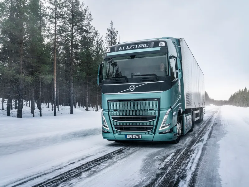 Ansamblu Volvo FH 4x2T Electric / Foto: Volvo Trucks