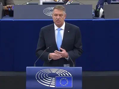 Președintele Klaus Iohannis, despre comasarea unor alegeri în 2024: „Nu sunt împotrivă” - Foto: captură video