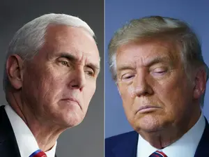 Mike Pence nu va susține campania prezidențială a lui Donald Trump - Foto: Profimedia Images