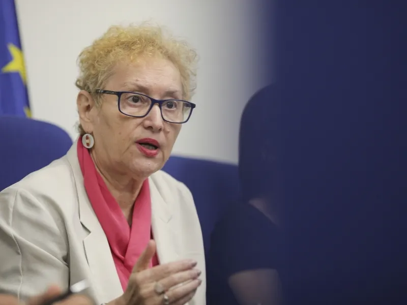 Renate Weber declară că nu a identificat în Legea privind desfiinţarea pensiilor speciale pentru parlamentari un motiv de neconstituţionalitate/FOTO: Inquam Photos/Octav Ganea