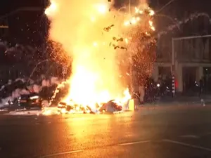 Marile orașe olandeze au fost sena protestelor violente. FOTO: facebook