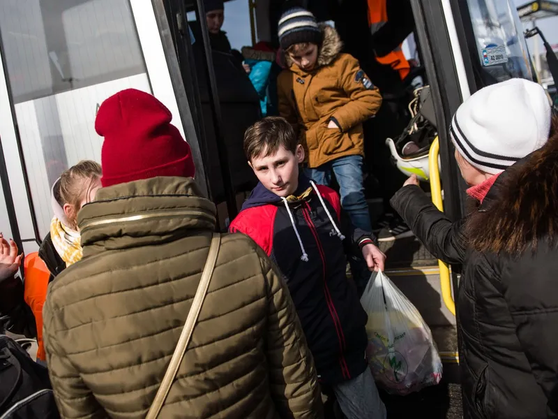 Peste 860.000 de ucraineni au intrat în România de la începutul războiului, potrivit IGPF/FOTO: profimediaimages.ro