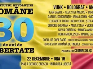 Afișul concertului și trupele participante