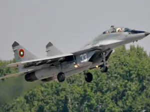 Avioane MiG-29 ale Bulgariei au interceptat un avion civil care decolase din România Foto: US Air National Guard/Master Sgt Andrew J Moseley